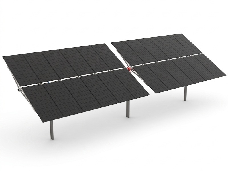 Tracker solaire horizontal mono-axe 2P