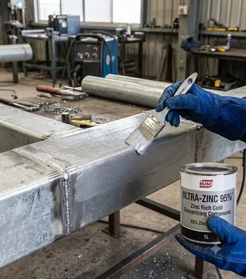 Comment prévenir la rouille aux points de soudure des structures de montage solaires galvanisées