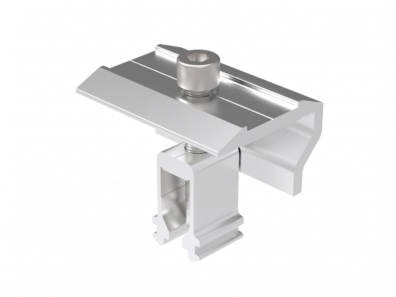 Pince universelle pour module photovoltaïque (milieu/extrémité) 30-40 mm
