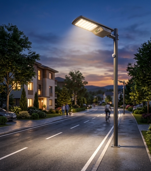 Les avantages des lampadaires solaires